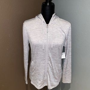 Gray Zip Up Hoodie